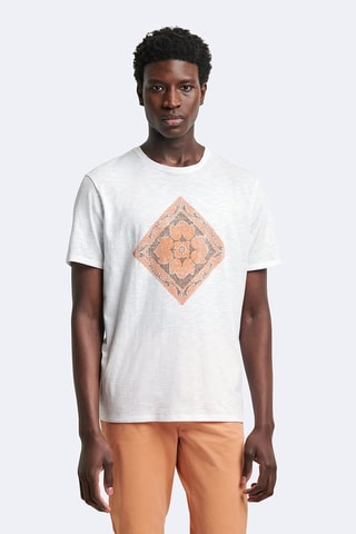 Camiseta slim fit - Blanco