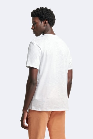 Camiseta slim fit - Blanco