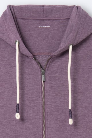 Sudadera con capucha - Violeta jaspeado
