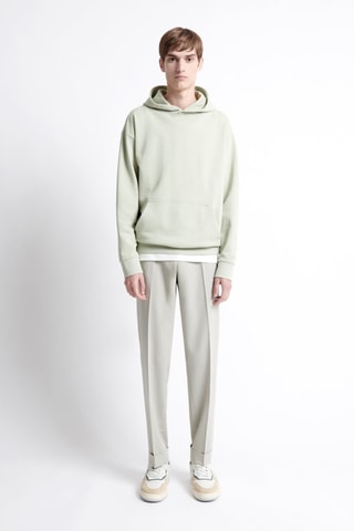 Sudadera con capucha - Verde agua