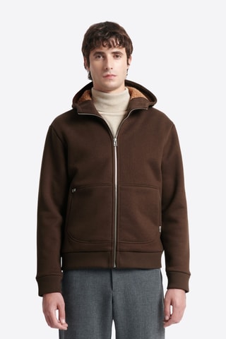 Sudadera con capucha - Marrón