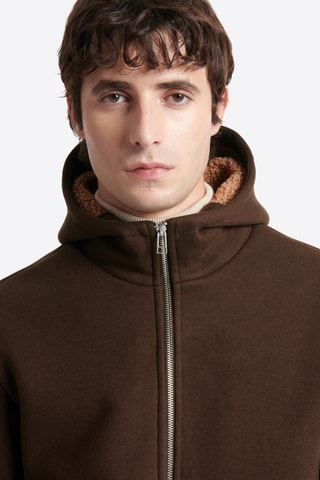 Sudadera con capucha - Marrón