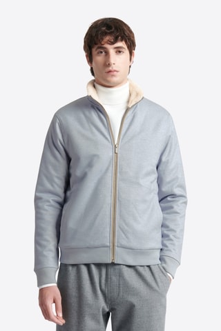 Sudadera - Celeste jaspeado