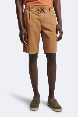 Bermudas slim fit - Marrón