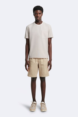 Bermudas slim fit - Marfil