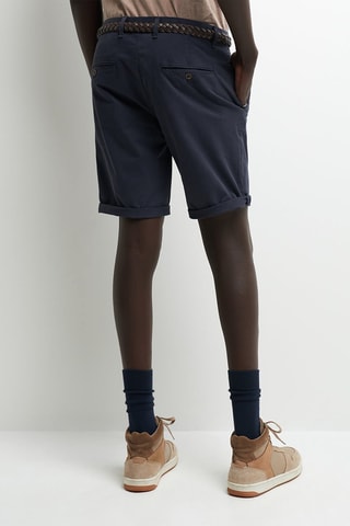 Bermudas slim fit - Azul marino