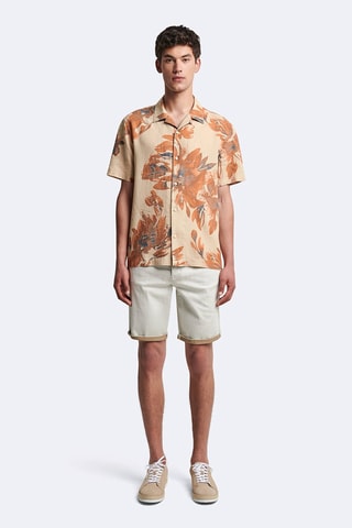 Bermudas regular fit - Crudo