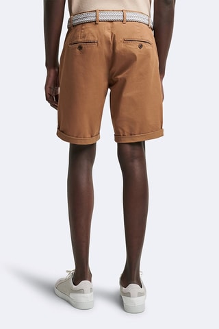 Bermudas slim fit - Marrón