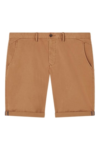 Bermudas slim fit - Marrón