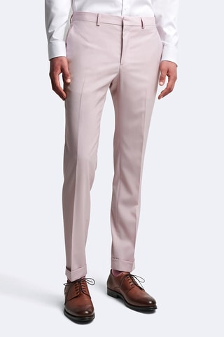 Pantalón de traje de lana - Rosa