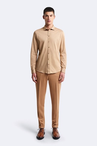 Pantalón de traje - Beige