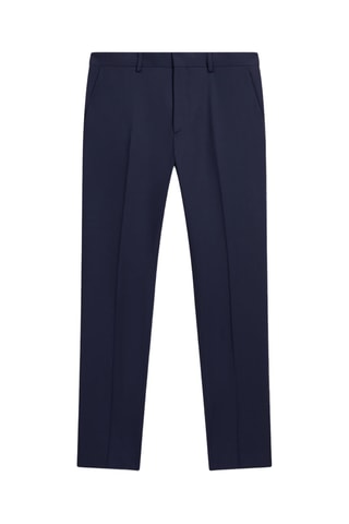 Pantalón slim fit de lana - Azul marino