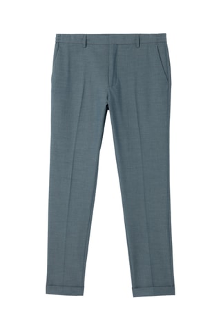 Pantalon - Pauwblauw