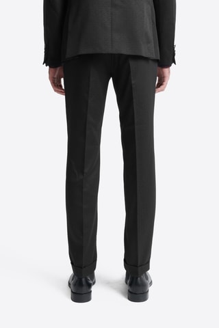 Pantalón de traje slim fit - Negro