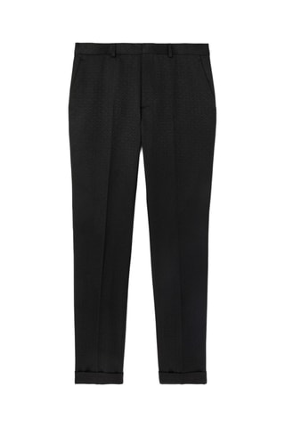 Pantalón de traje slim fit - Negro