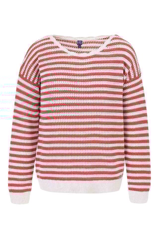 Camisola Haspull - Rosa e branco