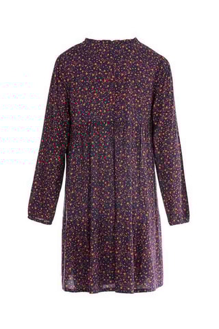 Vestido médio Isabo Azul-noite - Terre de Marins