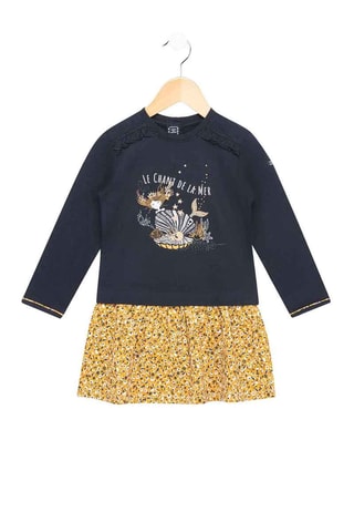 Vestido Cric Azul-marinho ­ Terre de Marins