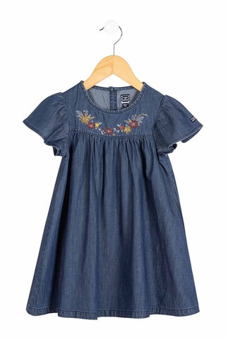 Vestido de ganga Coalie Azul - Terre de Marins