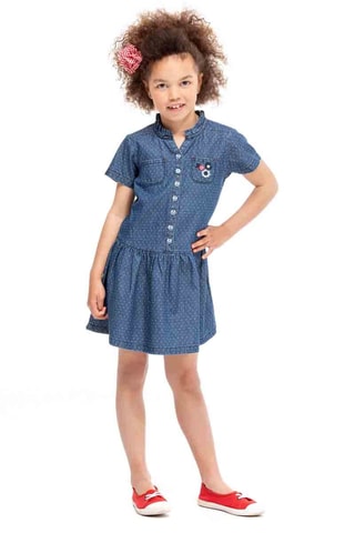 Vestido de ganga - Azul