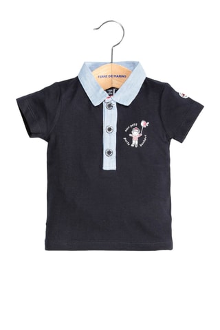 Polo Azilo Azul-marinho ­ Terre de Marins