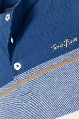 Polo Gordan Branco e azul - Terre de Marins