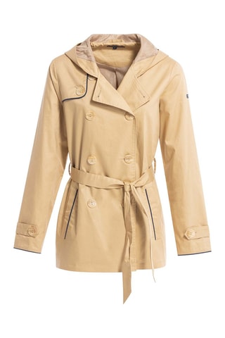 Trench com capuz Ylidi Areia - Terre de Marins