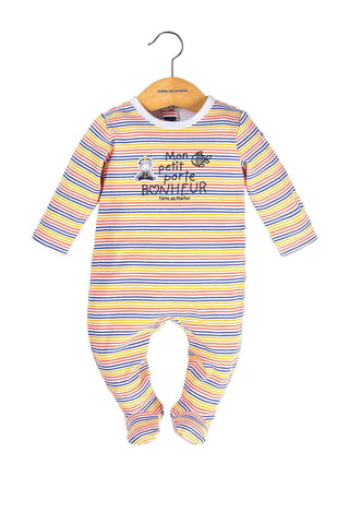 Babygro Pinou Amarelo e laranja - Terre de Marins