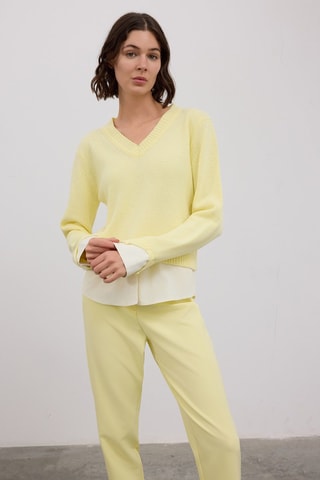 Pull - Jaune pâle