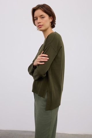 Pull oversize - Kaki