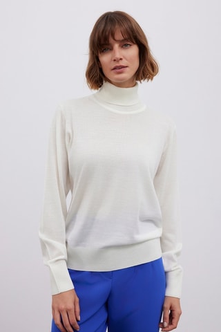 Pull oversize - Blanc