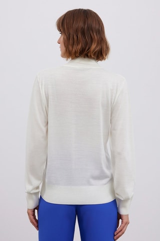 Pull oversize - Blanc