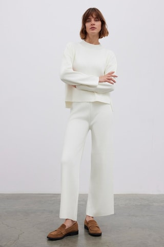 Pull oversize - Blanc