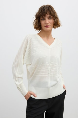 Pull oversize - Blanc