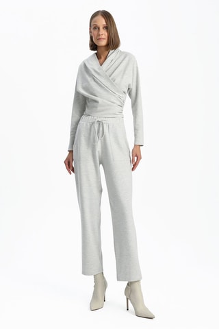 Pull à capuche - Gris