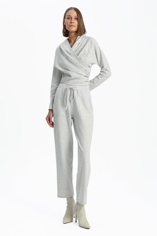 Pull à capuche - Gris