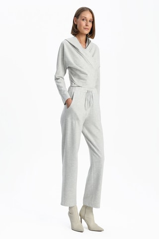 Pull à capuche - Gris