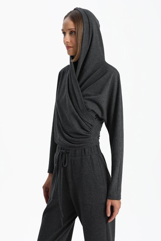 Pull à capuche - Anthracite