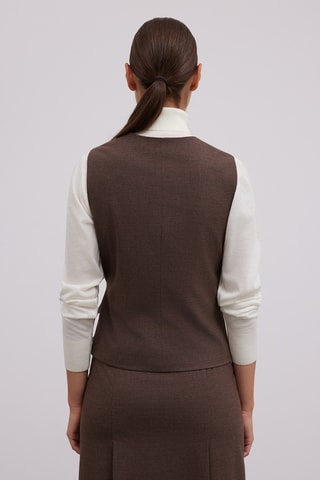 Gilet sans manches - Marron