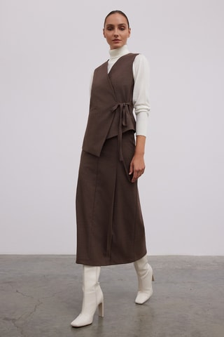 Gilet sans manches - Marron