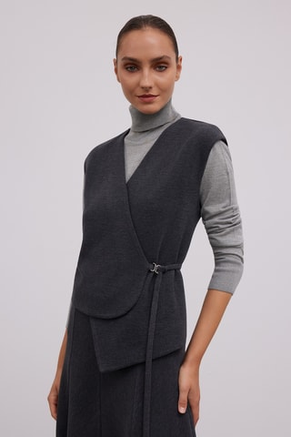 Gilet sans manches - Gris foncé