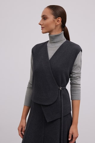 Gilet sans manches - Gris foncé