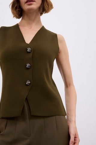 Gilet sans manches - Kaki
