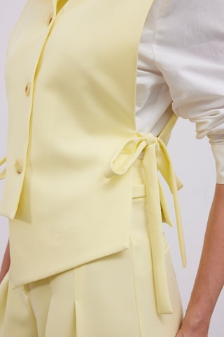 Gilet sans manches - Jaune pâle