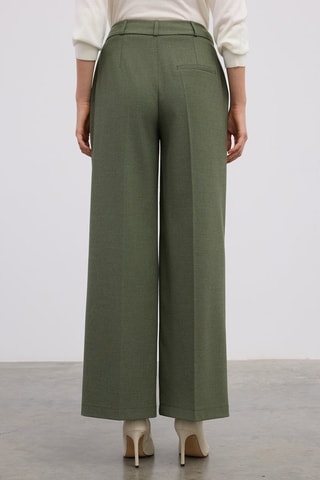 Pantalon droit - Kaki