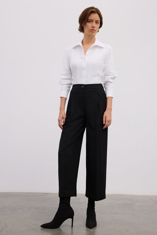 Pantalon wide legs - Noir