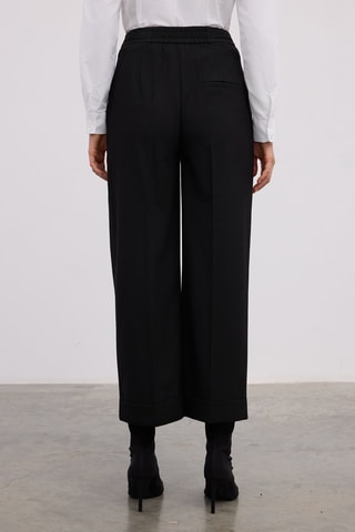 Pantalon wide legs - Noir