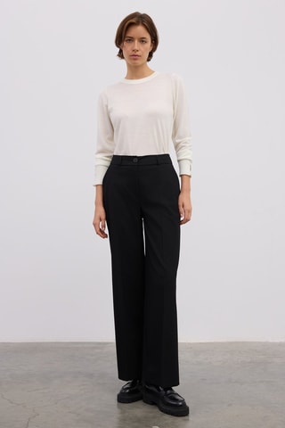 Pantalon droit - Noir