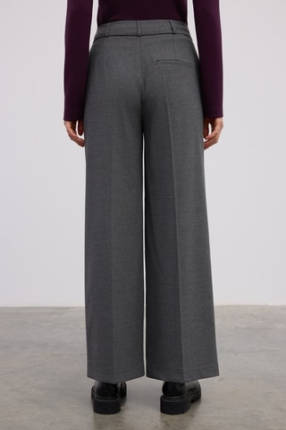 Pantalon droit - Gris