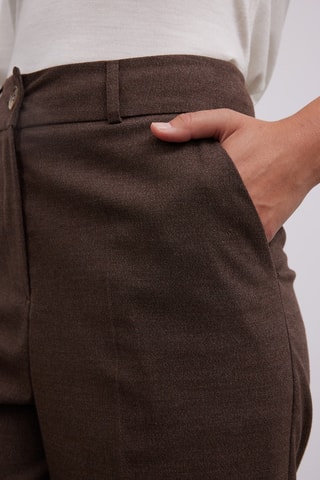 Pantalon carotte - Marron
